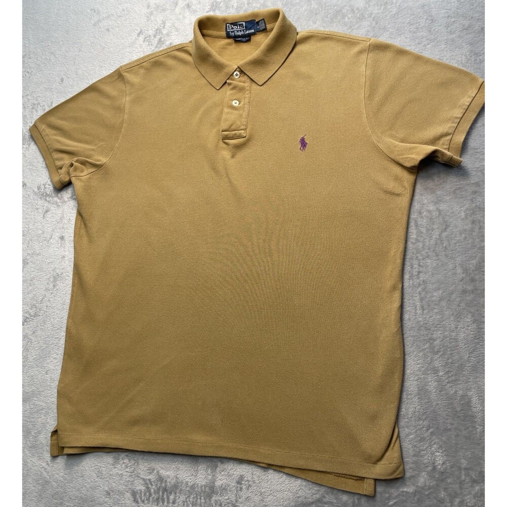Polo Ralph Lauren Shirt Khaki / Brown Large